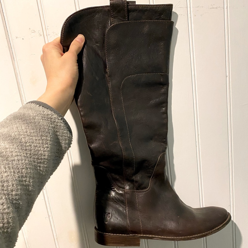 Frye Brown Leather Boots